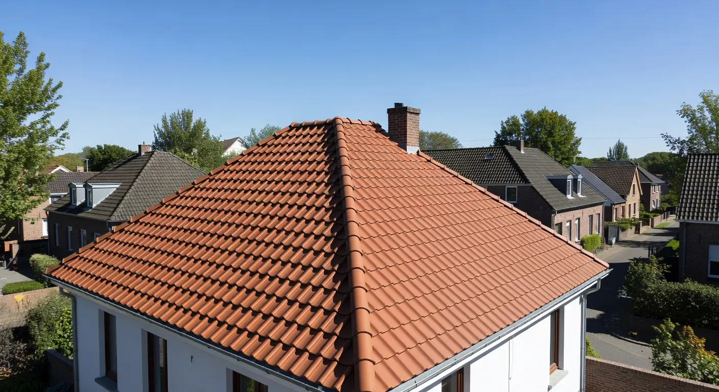 Toiture et façades rénovées d’une maison belge en 2026