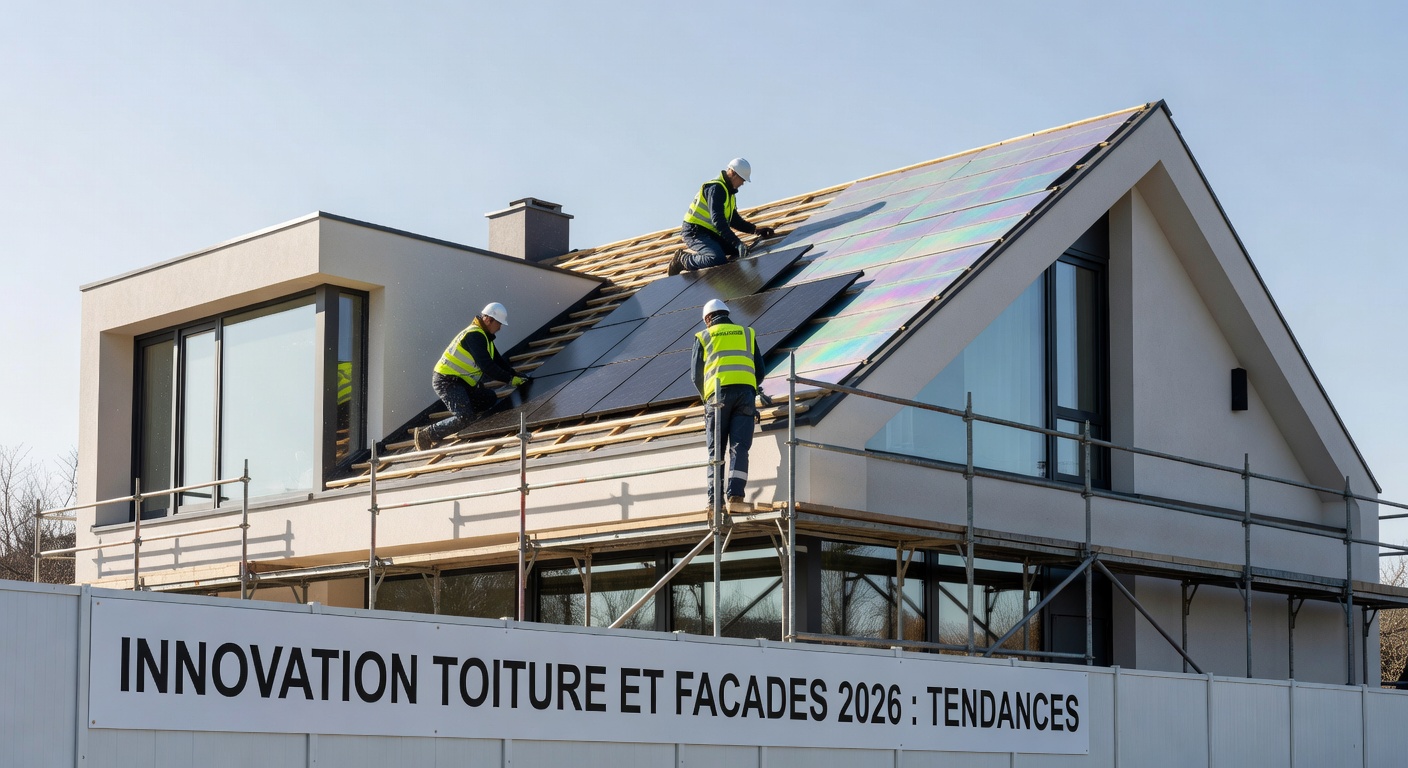 Innovation toiture et facades 2026 : tendances