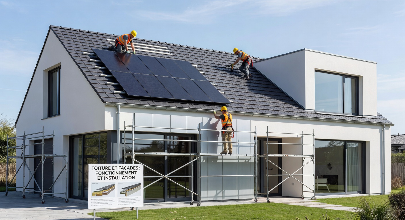 toiture et facades : fonctionnement et installation
