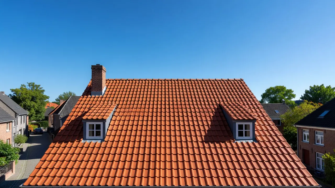 Installation toiture et façades sur maison belge